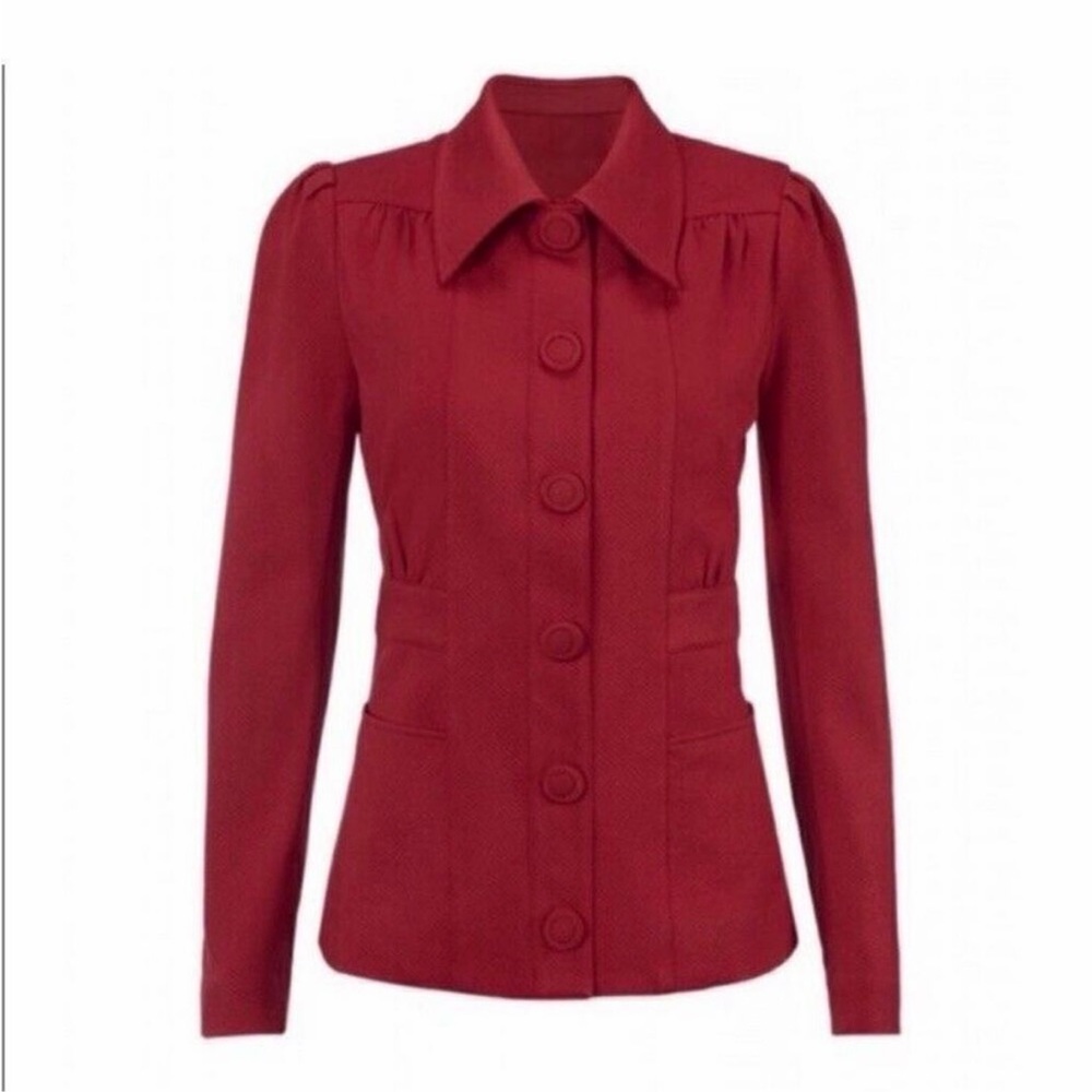 CAbi | Spencer #3906 Jacket - Paprika color Size 10
